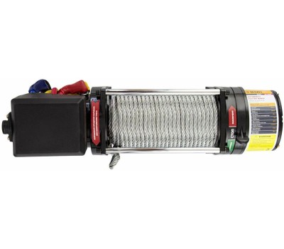 Лебедка автомобильная DENZEL Лебедка автомобильная электрическая LB- 3000, 3,6 т, 3,4 кВт, 12 В 52023