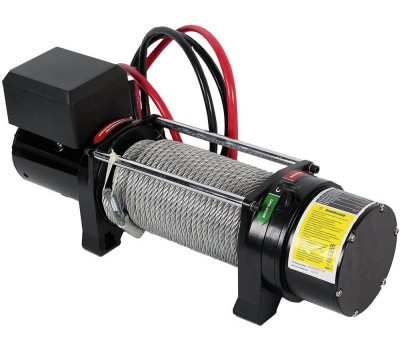 Лебедка автомобильная DENZEL Лебедка автомобильная электрическая LB- 3000, 3,6 т, 3,4 кВт, 12 В 52023