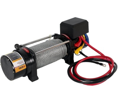 Лебедка автомобильная DENZEL Лебедка автомобильная электрическая LB- 3000, 3,6 т, 3,4 кВт, 12 В 52023
