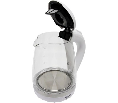 Чайник электрический ATLANTA ATH-2463 стекло белый