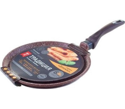 Сковорода ТРАДИЦИЯ ТД6221 блинная литой алюм. 22см. Доломит