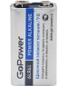 Элементы питания GOPOWER (00-00017863) 6LR61 BL1 ALKALINE 9V (1/10/240) Крона