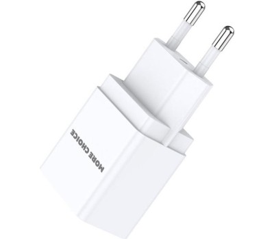 СЗУ MORE CHOICE (4627151191928) NC46i СЗУ 2USB 2.4A для 8-pin - 1м White Grey