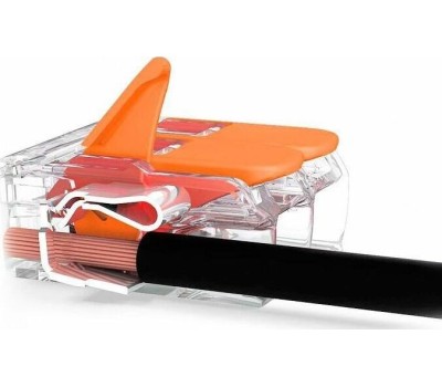 Электроустановочные изделия WAGO (07-5163-05) СЕРИЯ 221-413 УНИВЕРСАЛЬНАЯ 3-Х ПРОВОДНАЯ КЛЕММА