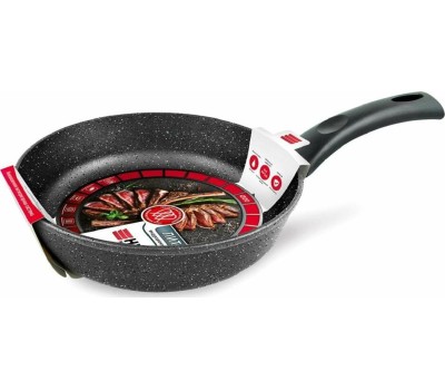 Сковорода НЕВА МЕТАЛЛ ПОСУДА L18120i а/пр литая 20см индукция Гранит 550000517