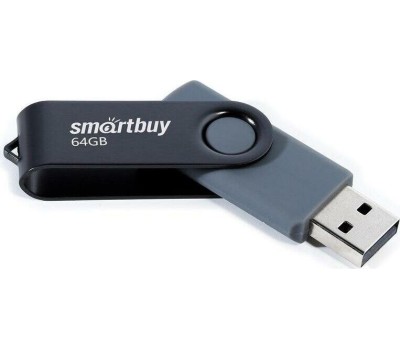 USB-флэш SMARTBUY (SB032GB2TWK) UFD 2.0 032GB Twist Black черный