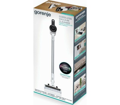 Вертикальный пылесос GORENJE SVC216FMLW
