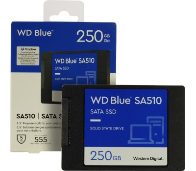 Жесткий диск WESTERN DIGITAL SSD жесткий диск SATA2.5 250GB BLUE SA510 WDS250G3B0A WDC