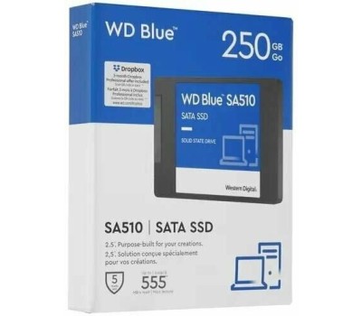 Жесткий диск WESTERN DIGITAL SSD жесткий диск SATA2.5 250GB BLUE SA510 WDS250G3B0A WDC
