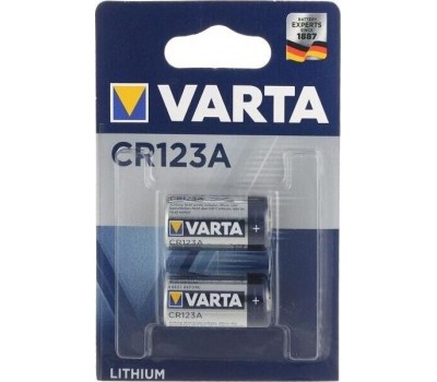 VARTA Батарея Professional BL1 Lithium CR123A (1шт) блистер