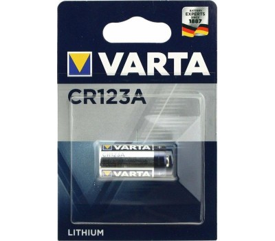 VARTA Батарея Professional BL1 Lithium CR123A (1шт) блистер