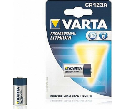 VARTA Батарея Professional BL1 Lithium CR123A (1шт) блистер