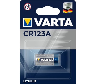 VARTA Батарея Professional BL1 Lithium CR123A (1шт) блистер
