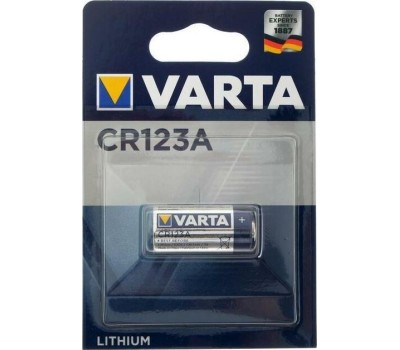 VARTA Батарея Professional BL1 Lithium CR123A (1шт) блистер