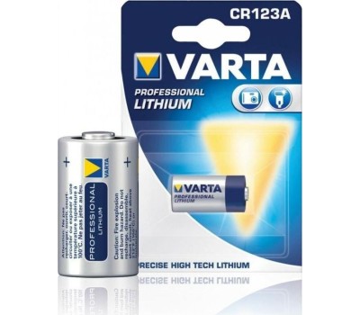 VARTA Батарея Professional BL1 Lithium CR123A (1шт) блистер