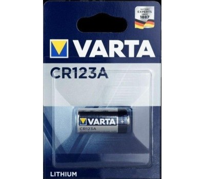 VARTA Батарея Professional BL1 Lithium CR123A (1шт) блистер