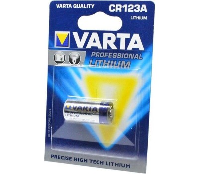 VARTA Батарея Professional BL1 Lithium CR123A (1шт) блистер