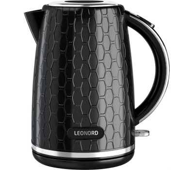 Чайник электрический LEONORD LE-1523 black (1,7л. металл/пластик) 107961