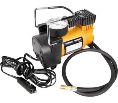 Автокомпрессор TORNADO АC-580 10 A, 35 л/мин, 140 PSI, 12В металл. корпус (с сумкой) 44199