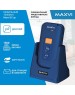 Телефон мобильный MAXVI E5 up Blue