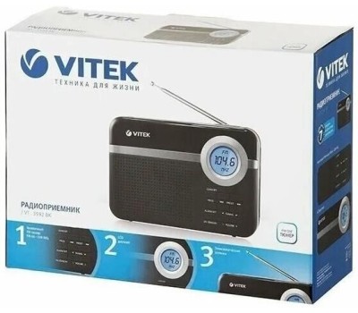 Радиоприёмник VITEK VT-3592 BK