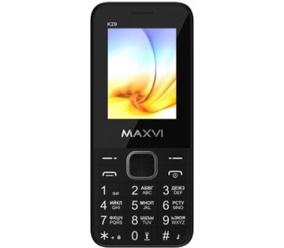 Телефон мобильный MAXVI K29 Black