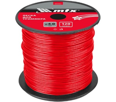 MTX Леска для триммера квадрат 2,4 мм х 160 м, на катушке 96877