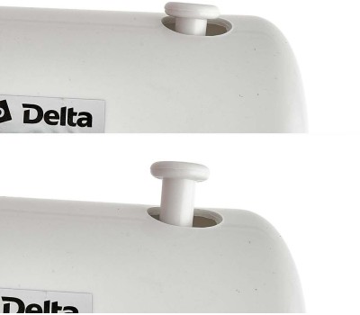 Вентилятор DELTA DL-005N, белый с зеленым ( 4 шт в упаковке)