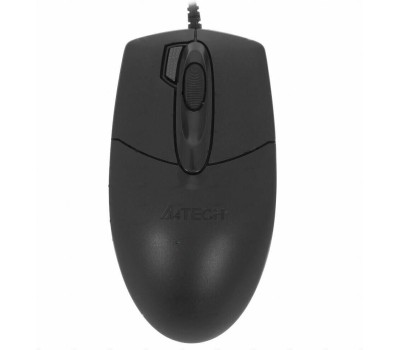 Мышь A4TECH Мышь OP-730D черный оптическая 1200dpi USB 4but