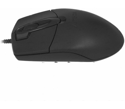 Мышь A4TECH Мышь OP-730D черный оптическая 1200dpi USB 4but