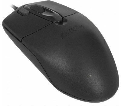 Мышь A4TECH Мышь OP-730D черный оптическая 1200dpi USB 4but