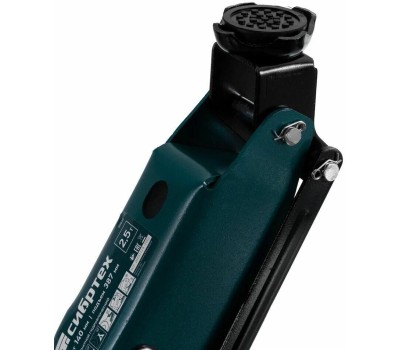 Домкрат СИБРТЕХ Домкрат гидравлический подкатной, 2,5 т, 148-387 мм 50836