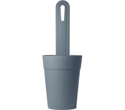 Кашпо HOMVER Tarragon подвесное D120мм, 1,3л (серый) 221616635/01