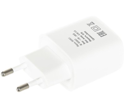СЗУ BURO Сетевое зарядное устройство BUWG1, USB-A, 18Вт, 3A, белый [buwg18p100wh]