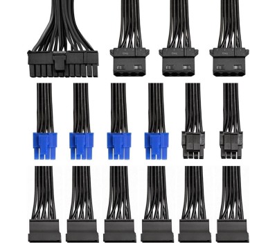 Exegate EX280577RUS-OEM Блок питания 500W Exegate 500PPH-OEM, 80+Bronze, ATX, black, APFC, 12cm, 24p, (4+4)p, 5*SATA, 3*IDE