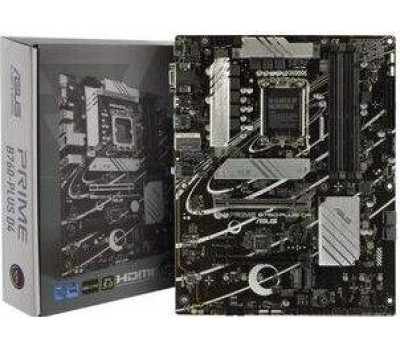 Материнская плата ASUS PRIME B760-PLUS (Socket 1700, ATX, 4xDDR5(192GB), DP/HDMI, 2xPCIe 4.0x16/1xPCIe 4.0, 1xLAN (2.5GbE), 4xSATA 6Gb/s, 3xM.2, 2xUSB 3.2, 4xUSB 2.0, 1xPS/2) 90MB1EF0-M1EAY0