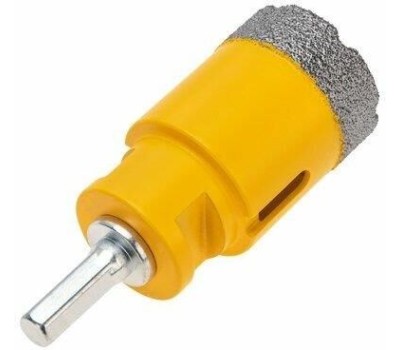 KRANZ Коронка алмазная профессиональная по керамограниту и железобетону М14, вакуумное спекание, 38мм, для УШМ