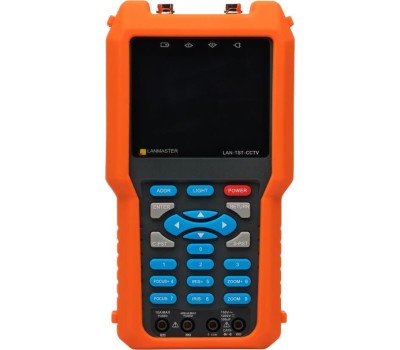 LANMASTER Тестер LAN-TST-CCTV оранжевый, черный
