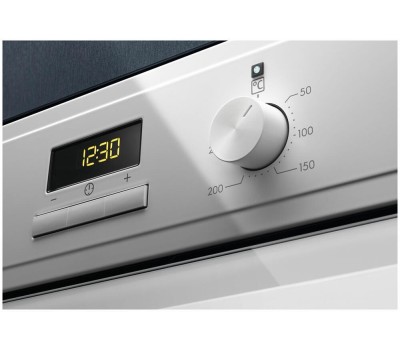 Духовой шкаф электрический ELECTROLUX Духовой шкаф электрический EOF3H40BW, 65л, дверца с 2 стеклами, белый