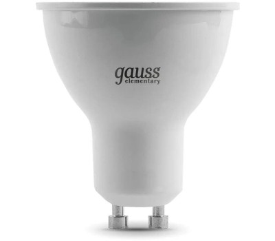 GAUSS Лампа LED GU10, софит, 11Вт, 13611, одна шт