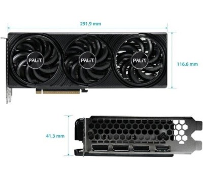 Видеокарта PALIT Видеокарта NVIDIA GeForce RTX 5070 PA-RTX5070 Infinity 3 12ГБ Infinity 3, GDDR7, Ret [ne75070019k9-gb2050s]