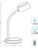 GAUSS Настольная лампа GTL601 белый [gt6011]