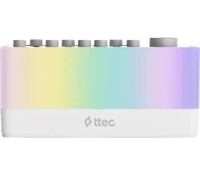 Колонка портативная TTEC Портативная Bluetooth-колонка Somno 3-in-1 Portable Bluetooth White Noise Speaker. Цвет: белый
