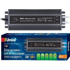 Герметичные (класс защиты IP 67) UNIEL (UL-00007578) UET-VAF-150B67 24V IP67 2 ВЫХОДА