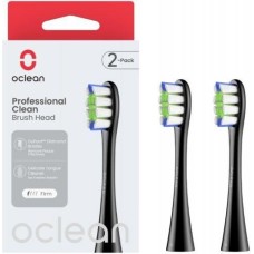 Насадка для электрической зубной щетки OCLEAN P1С5 B02 Профессиональная чистка (2шт, Черный)