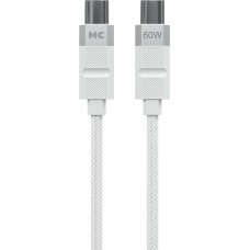 Кабель MORE CHOICE (4620202554963) K87aa USB 3.0A PD 60W для Type-C Type-C - 1 м , белый
