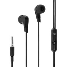 OKLICK Гарнитура внутриканальные Оклик HS-S-250 1.2м черный проводные в ушной раковине (SS-E161)