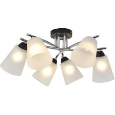 Светильник ESCADA 2132/6P E27*60W Black/Chrome