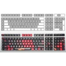 кейкапы AULA Werewolf sighting черно-красный