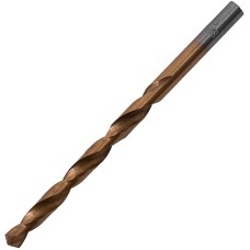 Сверло MATRIX Сверло по металлу, 5 мм, HSS, нитридтитановое покрытие, цилиндрический хвостовик//